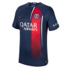 Oficiální Fotbalový Dres Paris Saint-Germain Dembele 10 Domácí 2023-24 pro Děti